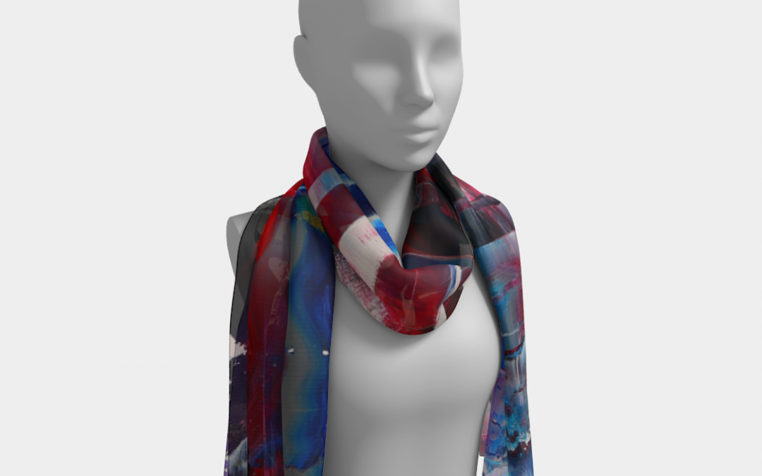 Waves Frequency 2 Scarf
